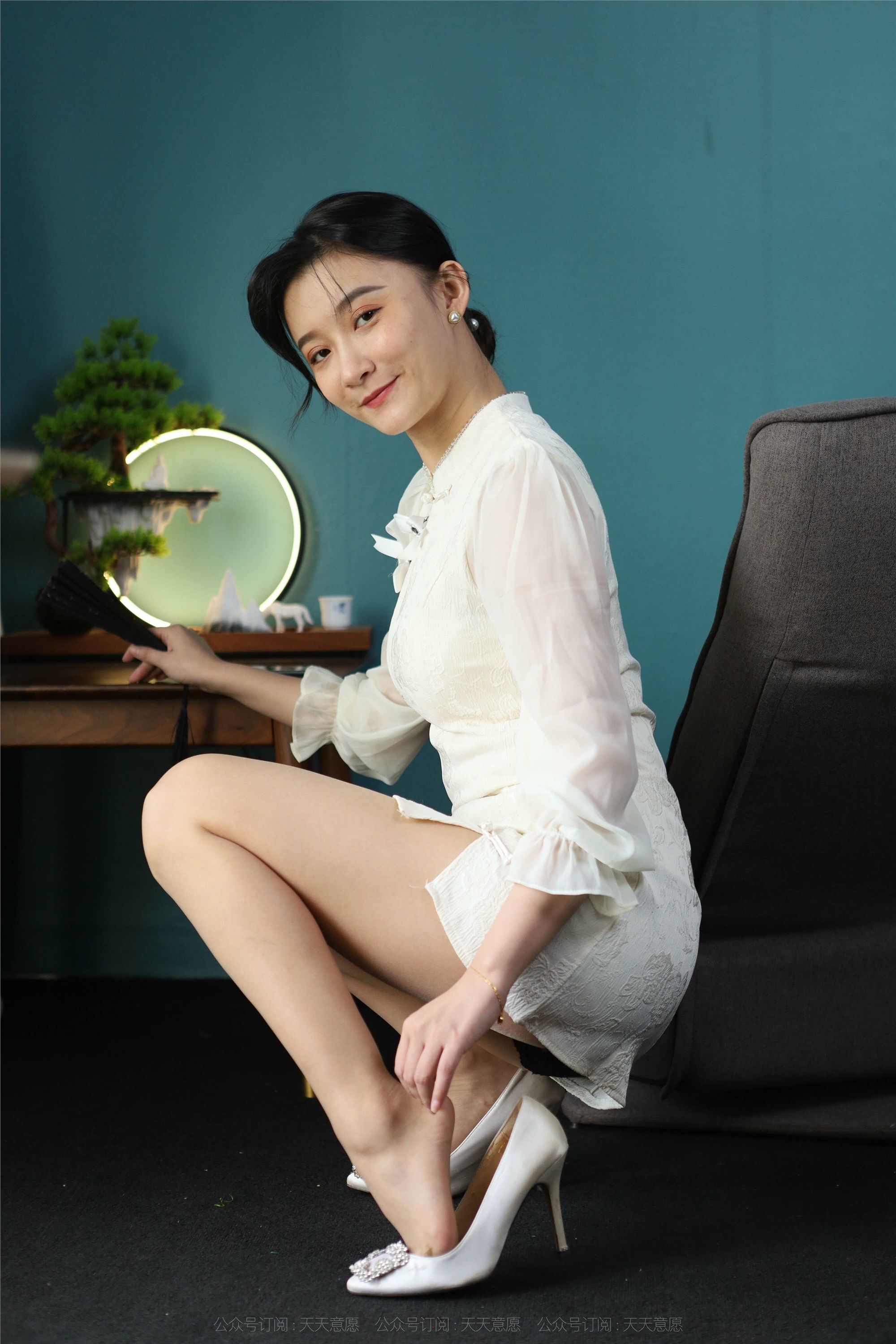 IESS异思趣向 2021.11.29 丝享家980：秋秋《诱人白玫瑰》